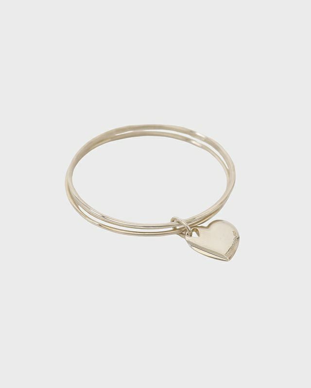 TIFFANY&CO. ハートチャームバングル | Hedy