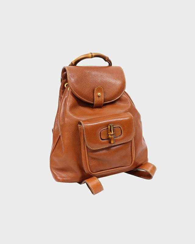 GUCCI バンブーレザーリュックサック | Hedy