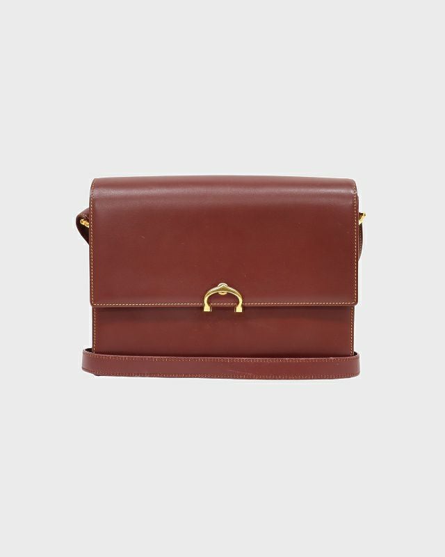 CELINE マカダム柄トリオンフ金具ショルダーバッグ | Hedy