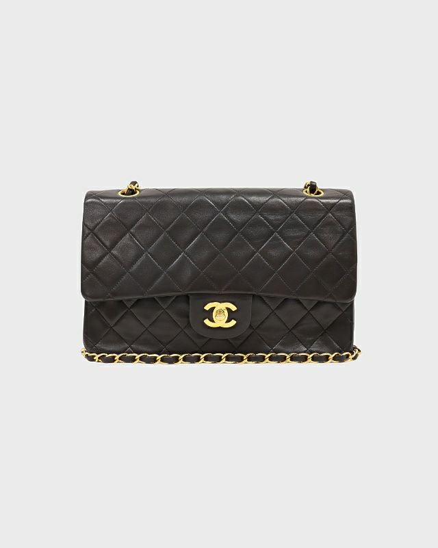 CHANEL マトラッセWフラップターンロックチェーンショルダーバッグ | Hedy