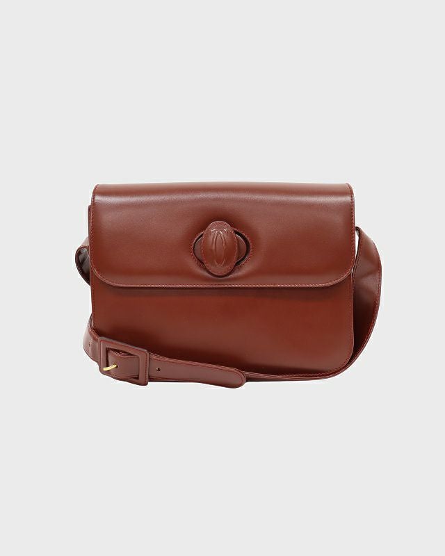 Cartier パンテールレザーショルダーバッグ | Hedy