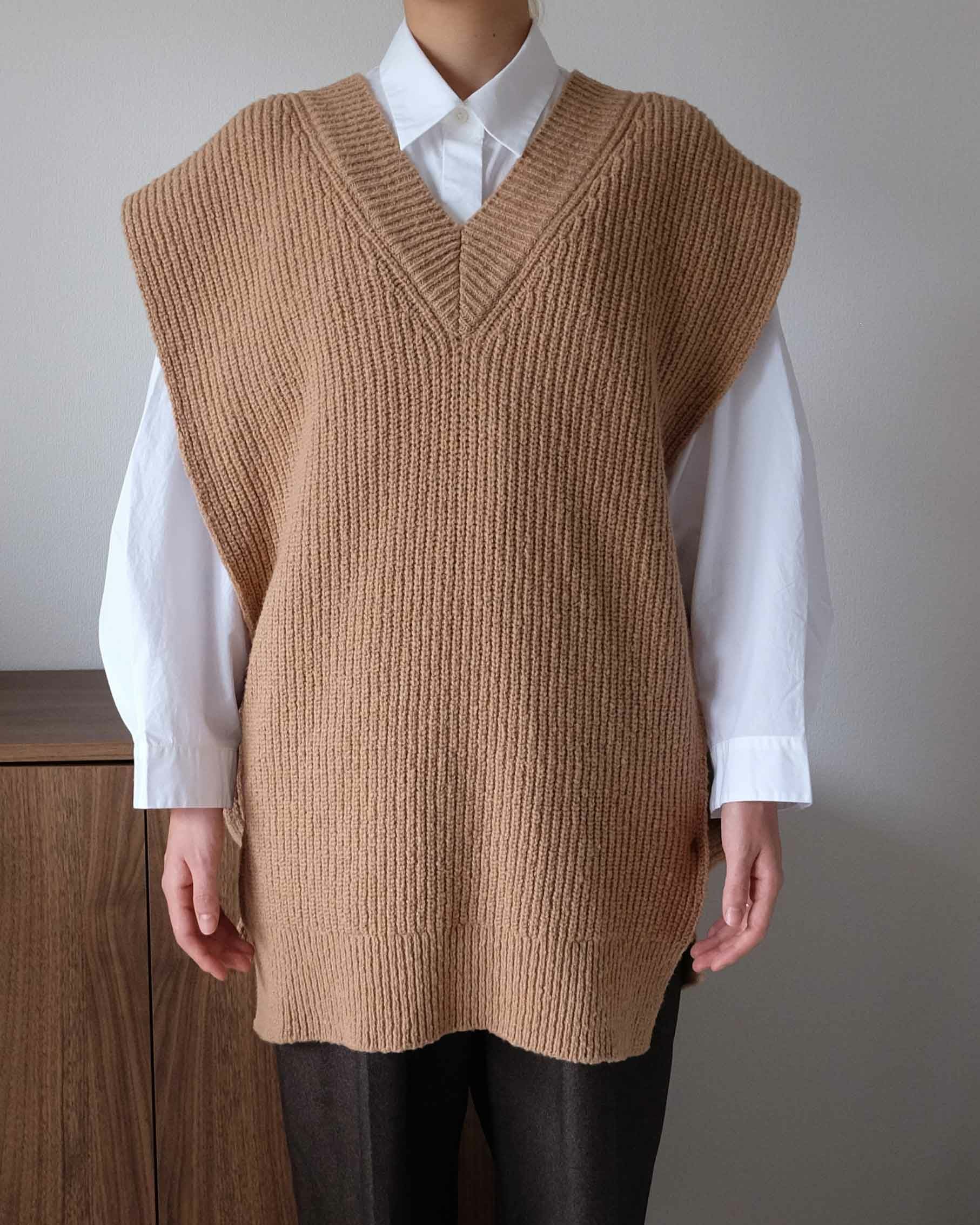 MaisonMargiela ウールカシミヤベスト | Hedy