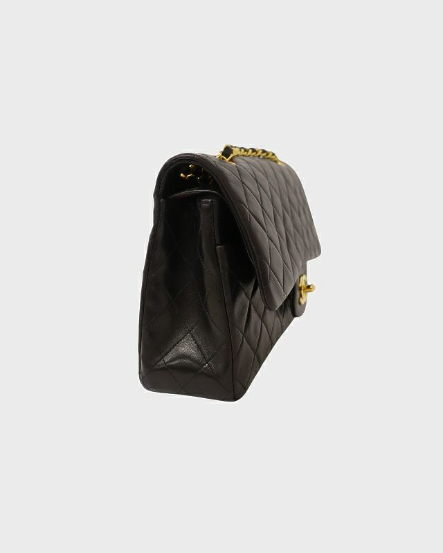 CHANEL マトラッセWフラップターンロックチェーンショルダーバッグ | Hedy