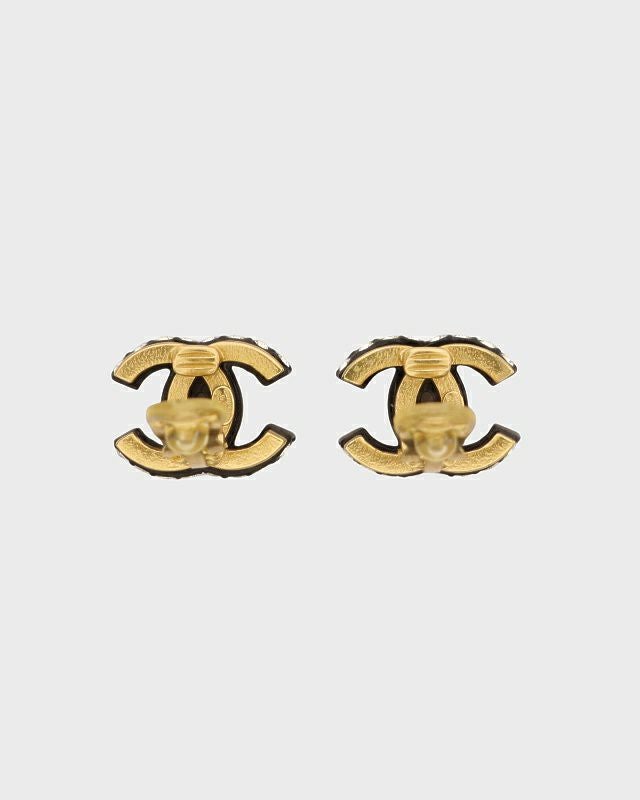 CHANEL COCOラインストーンイヤリング | Hedy