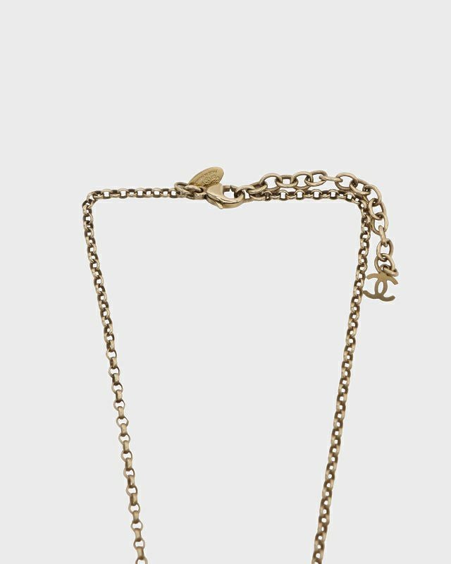 CHANEL ロゴラウンドチェーンネックレス | Hedy