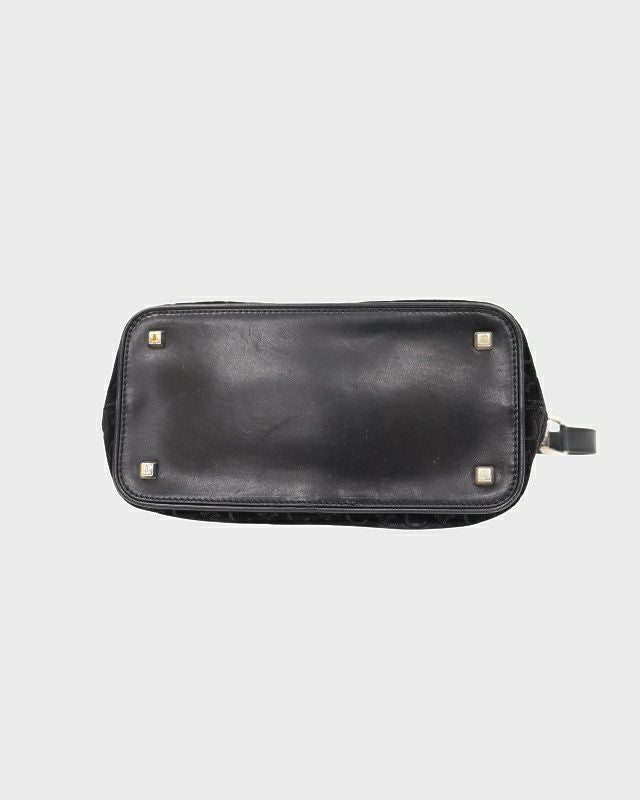 CELINE Cマカダム柄スエードワンショルダーバッグ | Hedy