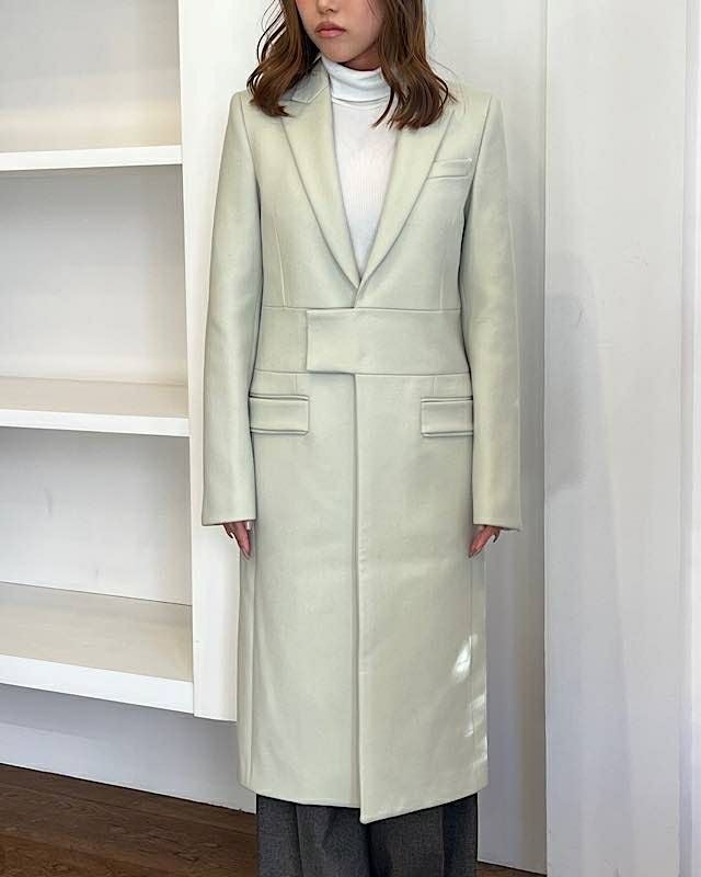 GIVENCHY ウールロングコート | Hedy