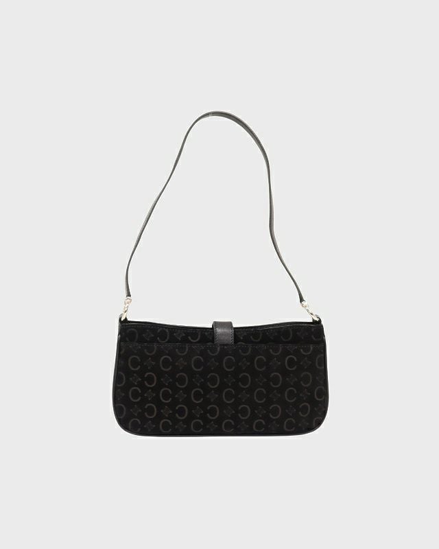 CELINE トリオンフ金具Cマカダムスエードショルダーバッグ | Hedy