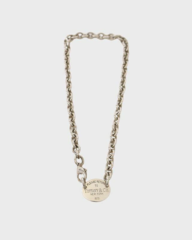 TIFFANY&CO. リターントゥオーバルタグネックレス | Hedy