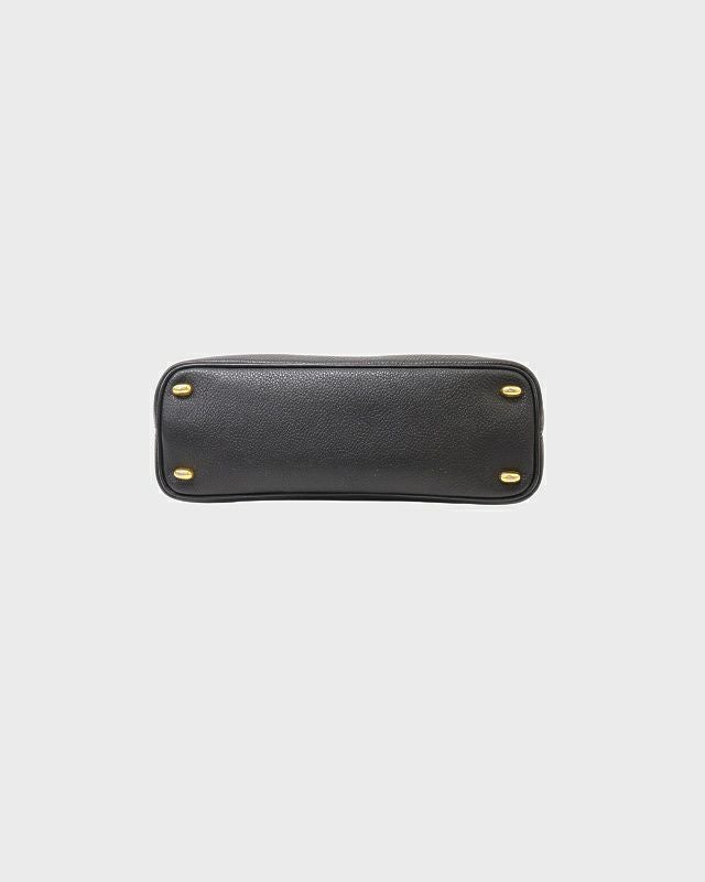 CELINE サークルロゴ金具レザーショルダーバッグ | Hedy