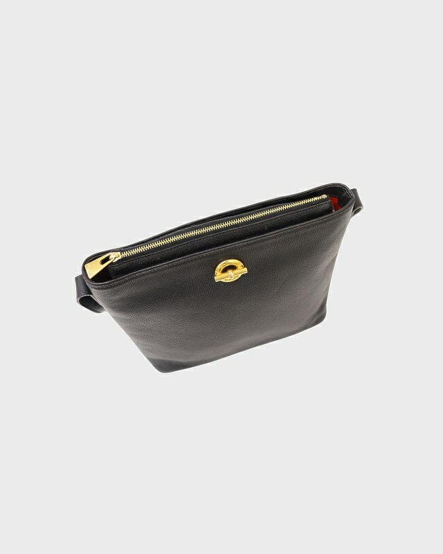 CELINE サークルロゴ金具レザーショルダーバッグ | Hedy CELINE サークルロゴ金具レザーショルダーバッグ | Hedy