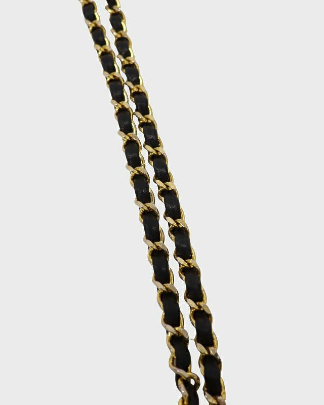 CHANEL パリ限定マトラッセWフラップターンロックチェーンショルダー