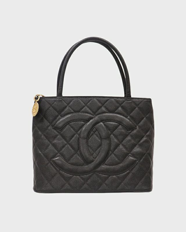 CHANEL キャビアスキン復刻トートバッグ | Hedy