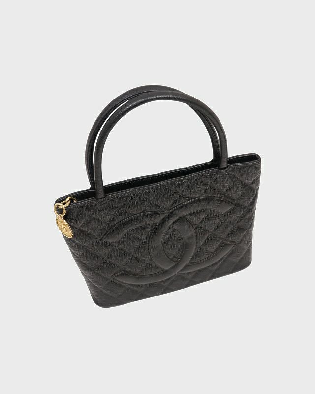 CHANEL キャビアスキン復刻トートバッグ | Hedy