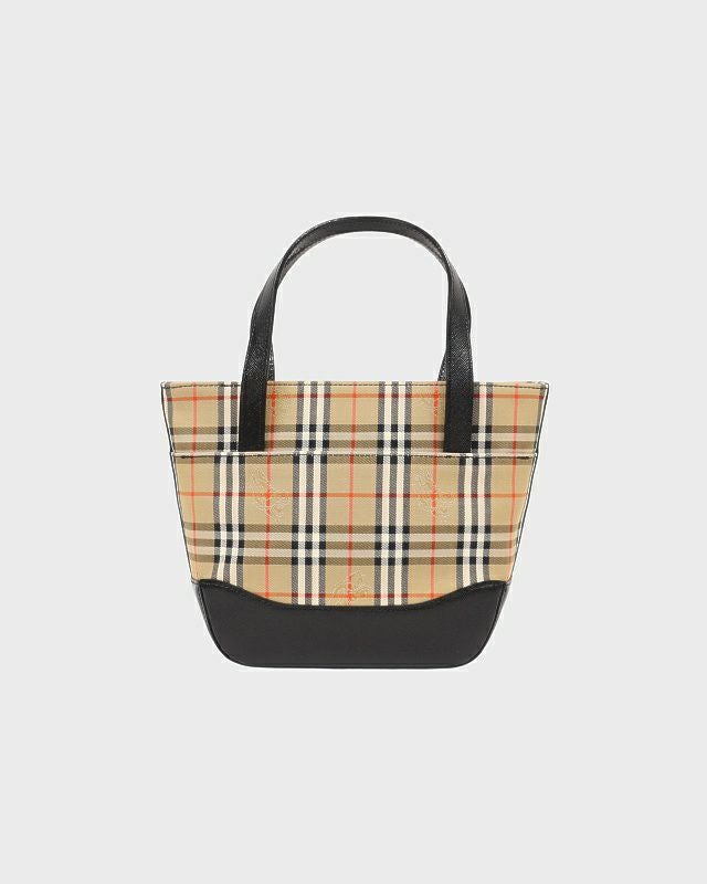 BURBERRY チェック柄ハンドバッグ | Hedy