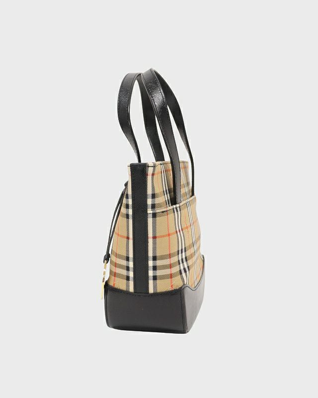 BURBERRY チェック柄ハンドバッグ | Hedy