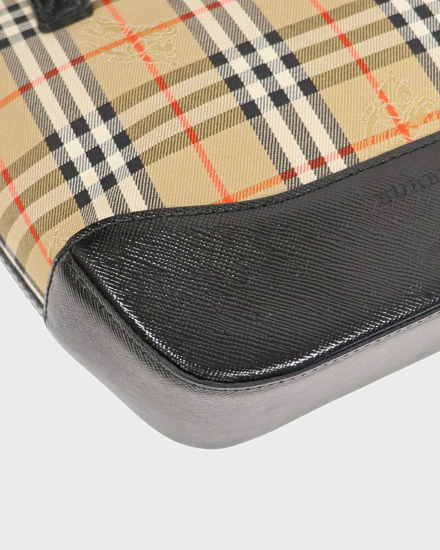 BURBERRY チェック柄ハンドバッグ | Hedy