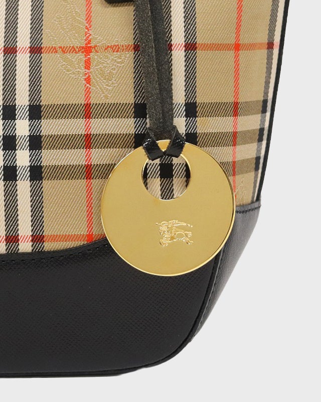 BURBERRY チェック柄ハンドバッグ | Hedy