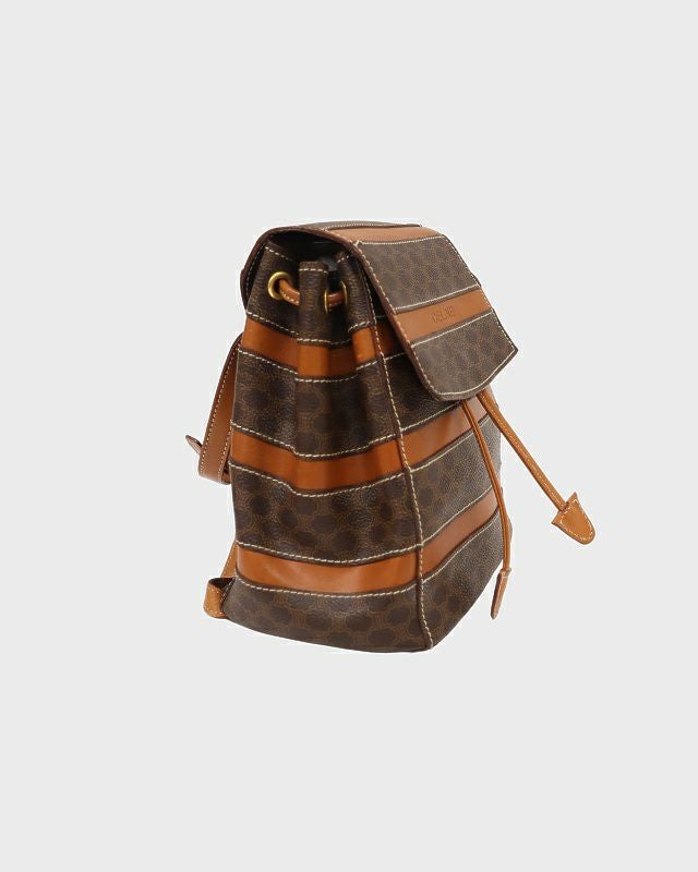 CELINE マカダム柄リュックサック | Hedy