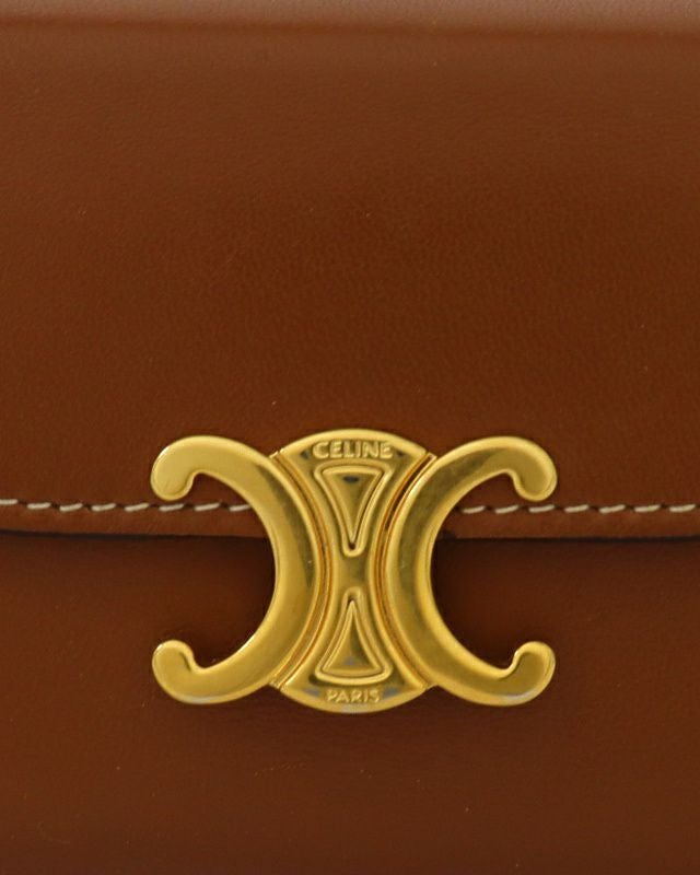 CELINE スモール フラップウォレット トリオンフ | Hedy