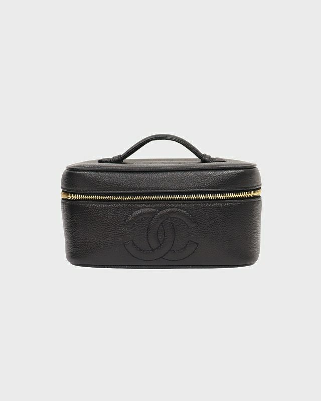 CHANEL キャビアスキンバニティバッグ | Hedy