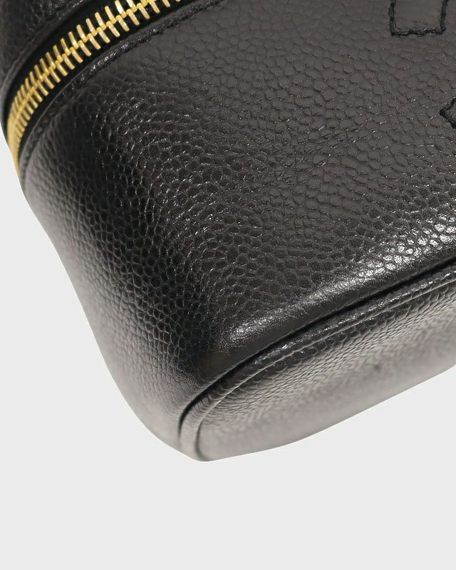 CHANEL キャビアスキンバニティバッグ | Hedy
