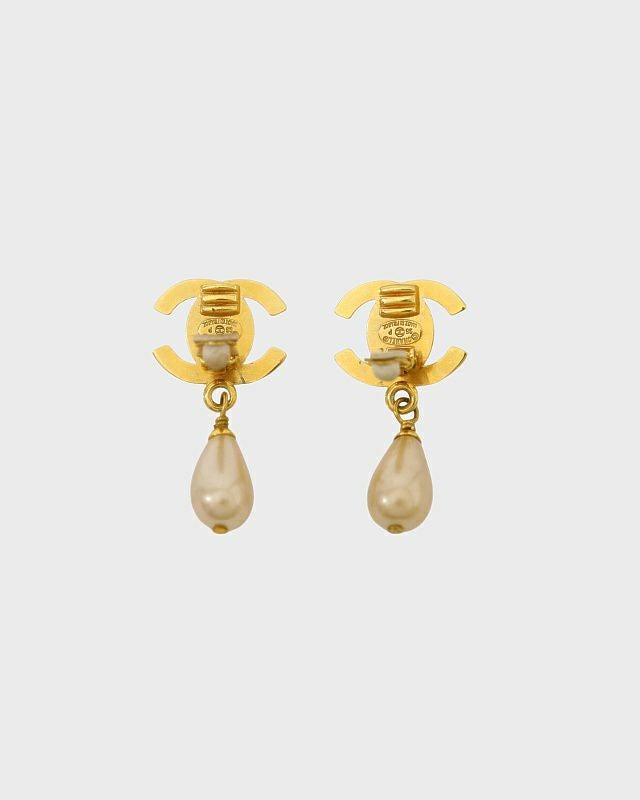 CHANEL COCOターンロックパールイヤリング | Hedy