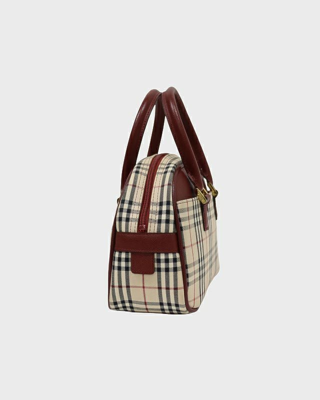 BURBERRY チェック柄ハンドバッグ | Hedy