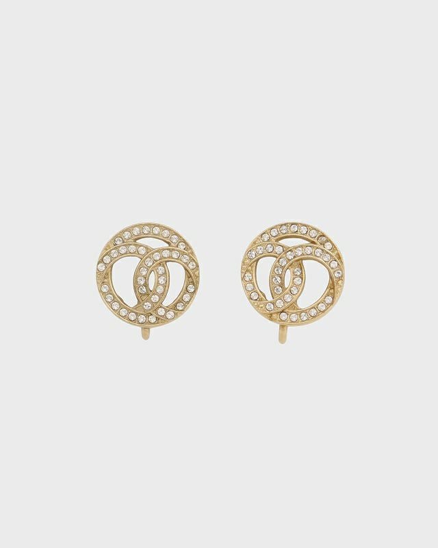 CHANEL COCOパールオーバルピアス | Hedy