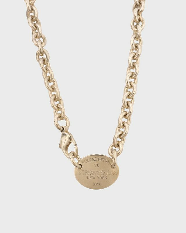 TIFFANY&CO. リターントゥオーバルタグネックレス | Hedy