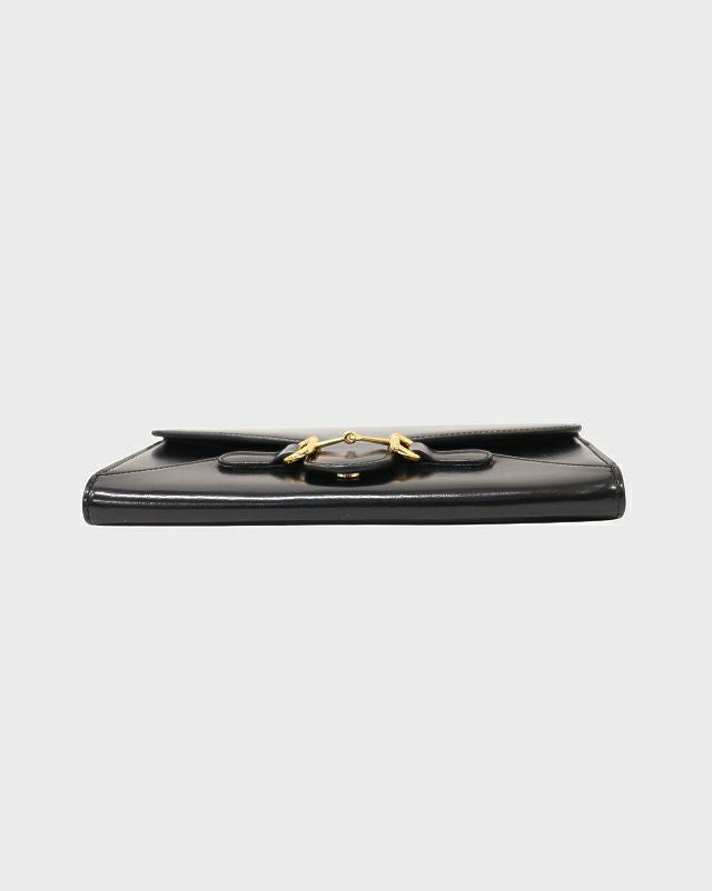 GUCCI ホースビットレザークラッチバッグ | Hedy
