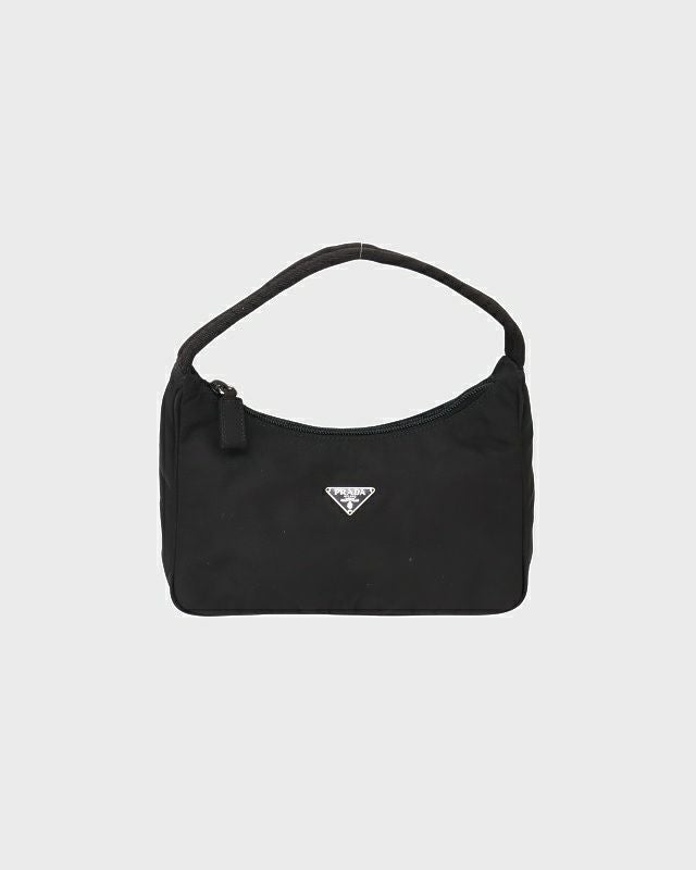 PRADA 三角ロゴ金具ナイロンハンドバッグ | Hedy