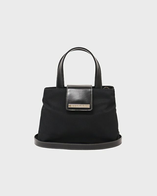 BVLGARI ロゴプレートミニ2Wayバッグ | Hedy