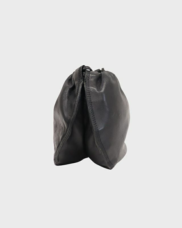 LOEWE アナグラムレザー巾着ショルダーバッグ | Hedy