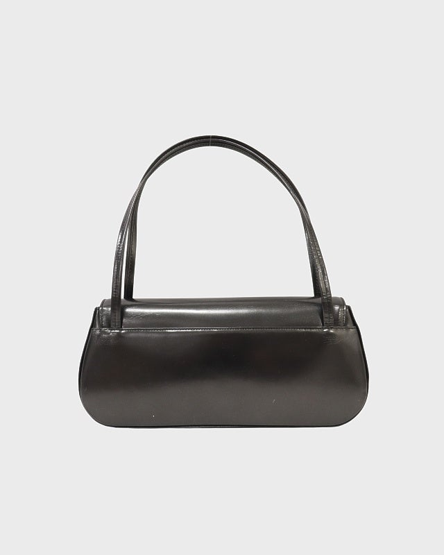 GIVENCHY ロゴ金具レザーハンドバッグ | Hedy