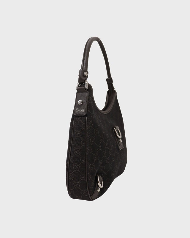 GUCCI GGキャンバス アビーレザーワンショルダーバッグ | Hedy