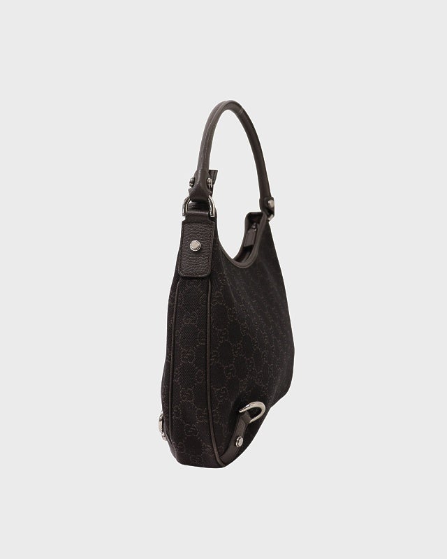 GUCCI GGキャンバス アビーレザーワンショルダーバッグ | Hedy