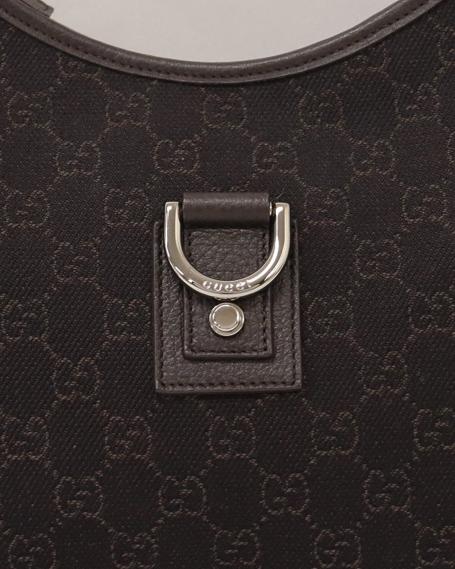 GUCCI GGキャンバス アビーレザーワンショルダーバッグ | Hedy