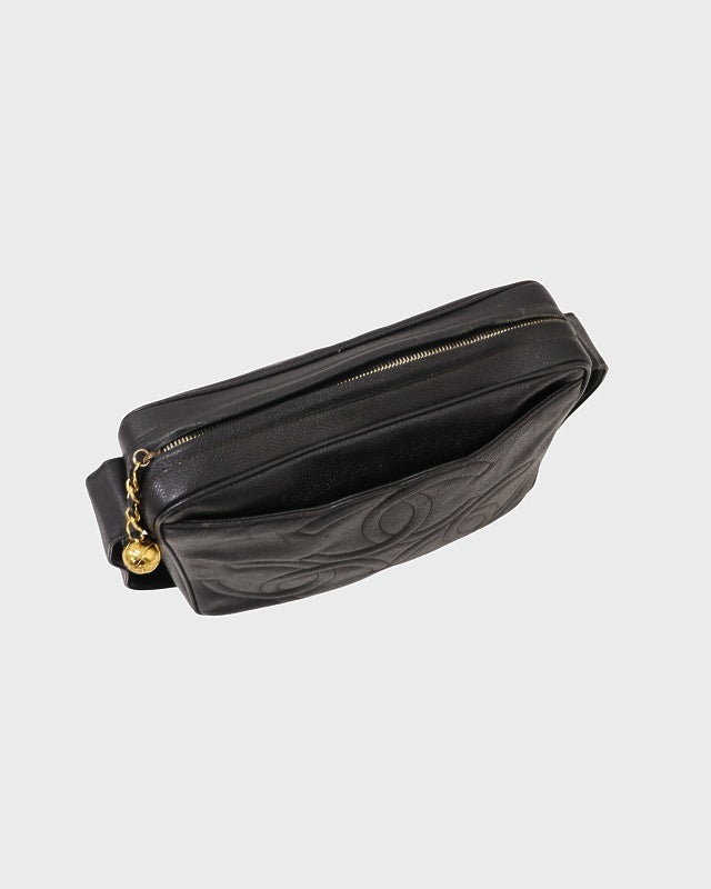 CHANEL トリプルCOCOキャビアスキンショルダーバッグ | Hedy