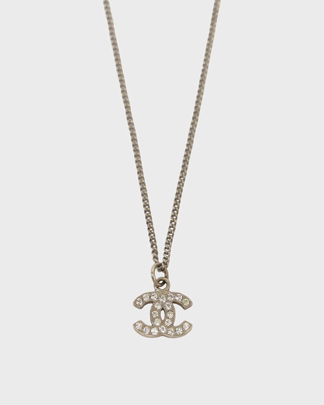 CHANEL COCOラインストーンネックレス | Hedy