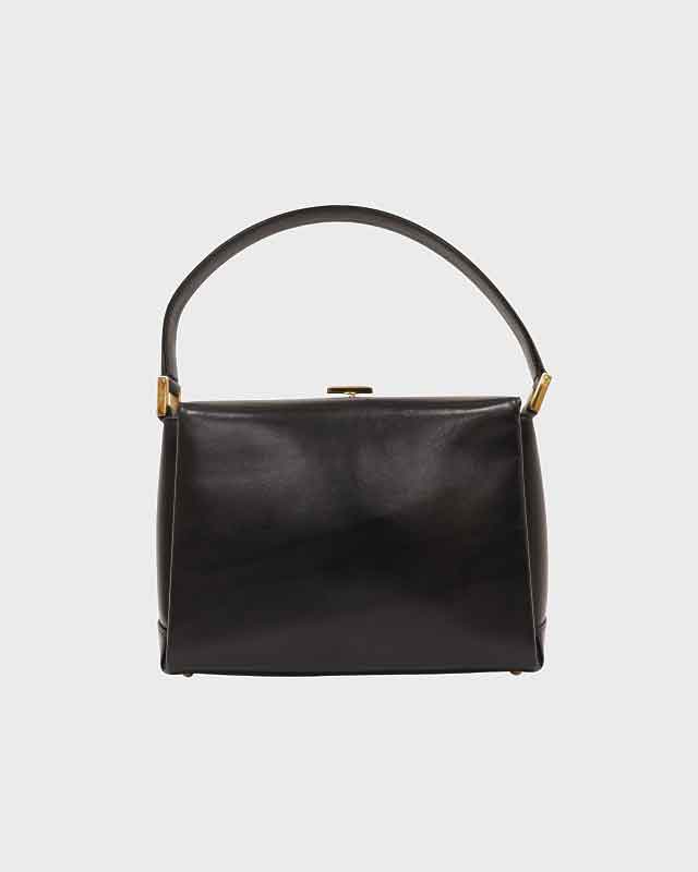 GUCCI G金具レザーハンドバッグ | Hedy
