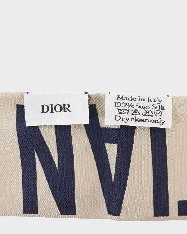 DIOR トロッター柄ミッツァ スカーフ | Hedy