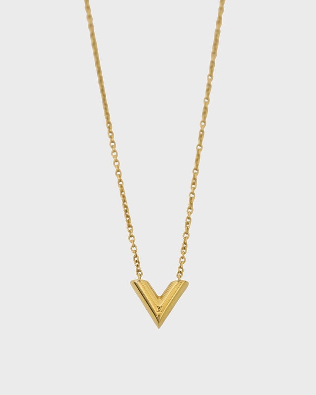 LOUIS VUITTON エッセンシャルVネックレス | Hedy