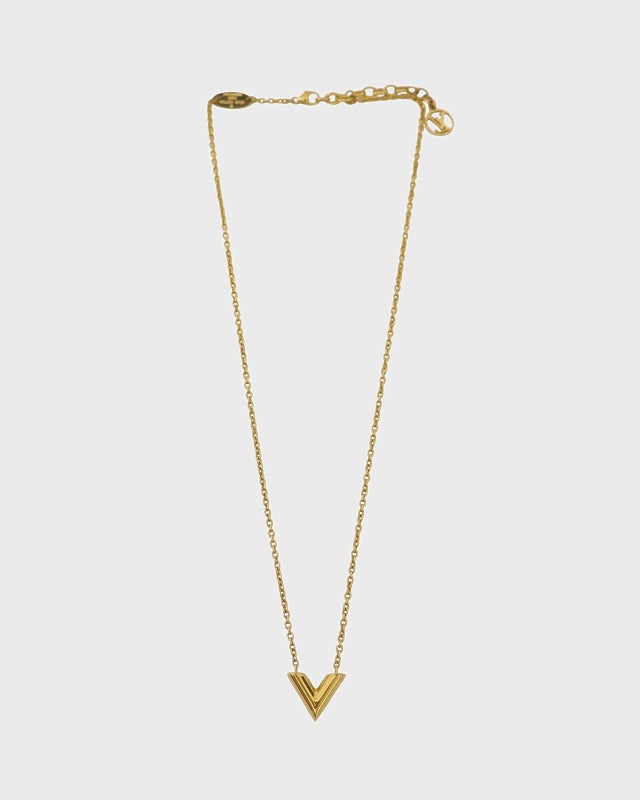 LOUIS VUITTON エッセンシャルVネックレス | Hedy