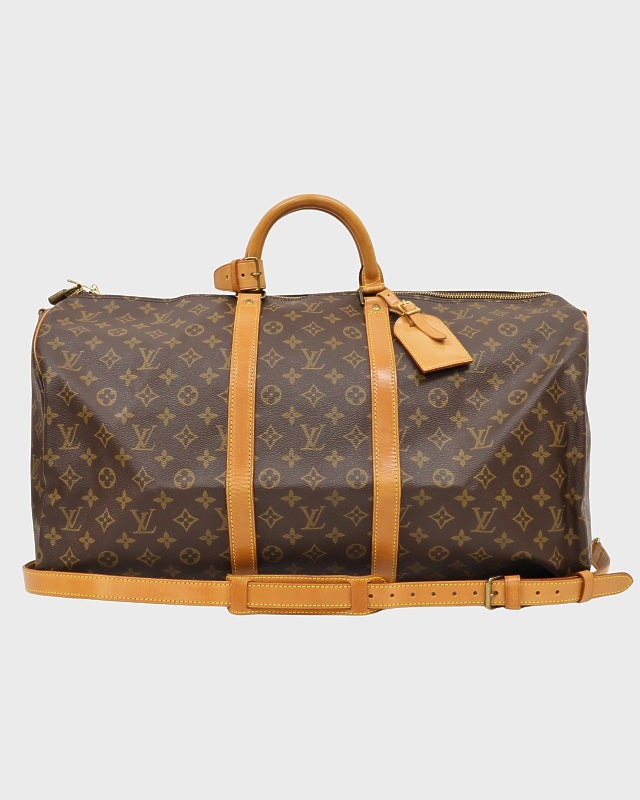 ルイヴィトン　キーポル55 バンドリエール LOUIS VUITTON モノグラム キーポル・バンドリエール55 | Hedy