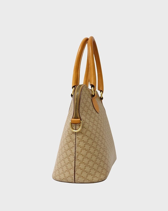 CELINE マカダム柄ブラゾン刻印2Wayバッグ | Hedy