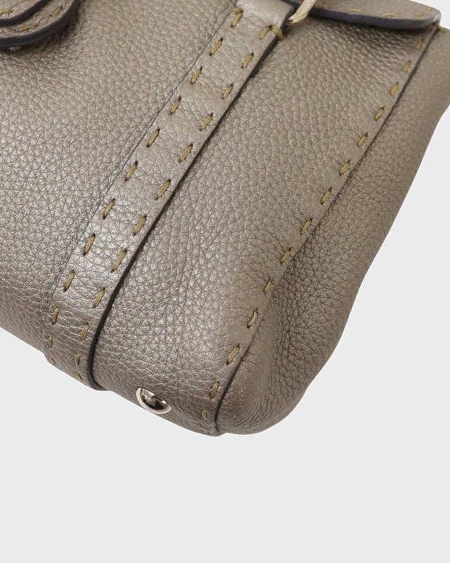 FENDI セレリアレザーハンドバッグ | Hedy