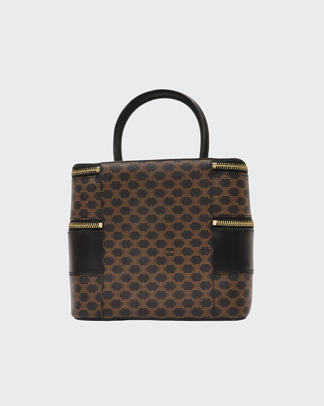 CELINE マカダム柄バニティバッグ | Hedy