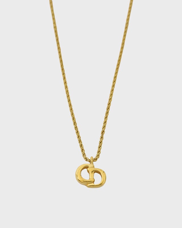 DIOR CDラインストーンネックレス | Hedy