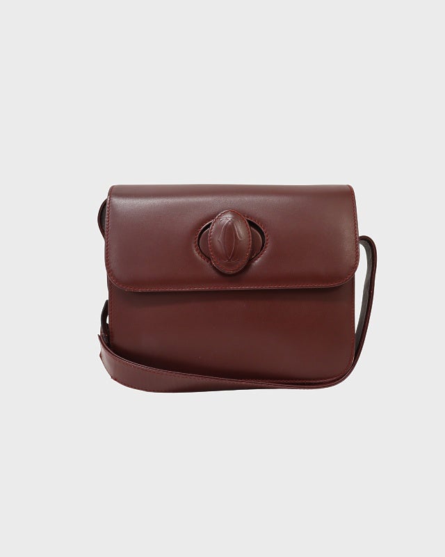 Cartier マストラインレザーショルダーバッグ | Hedy
